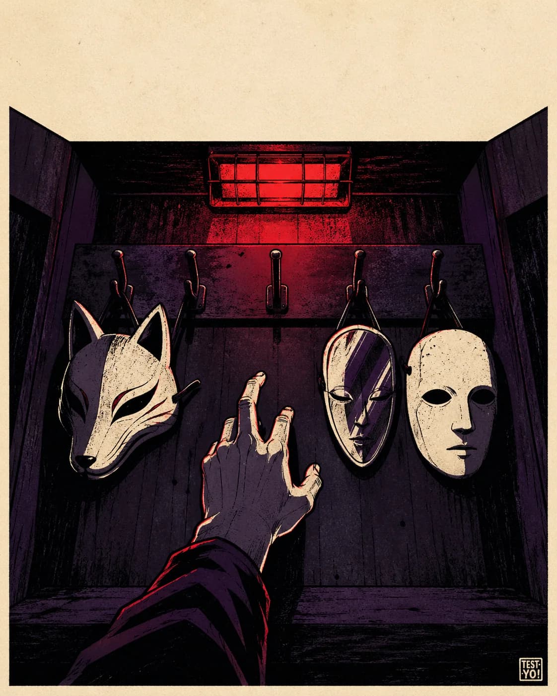Dark Side test — cover illustration