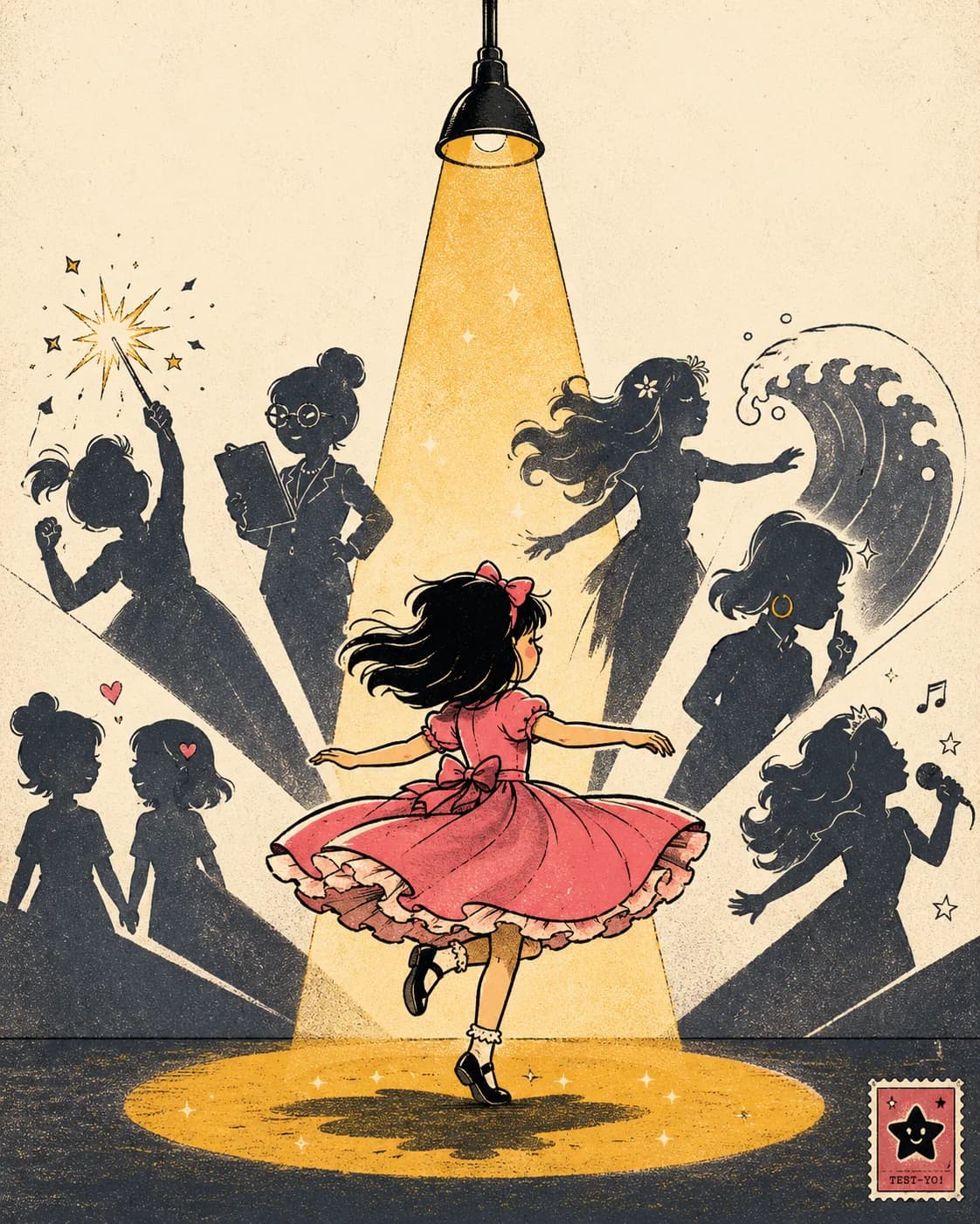 कैसी बेटी टेस्ट — cover illustration