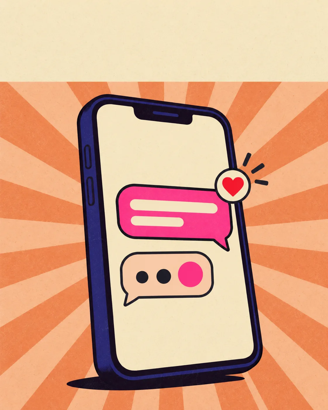 Does he like me over text? test — cover illustration