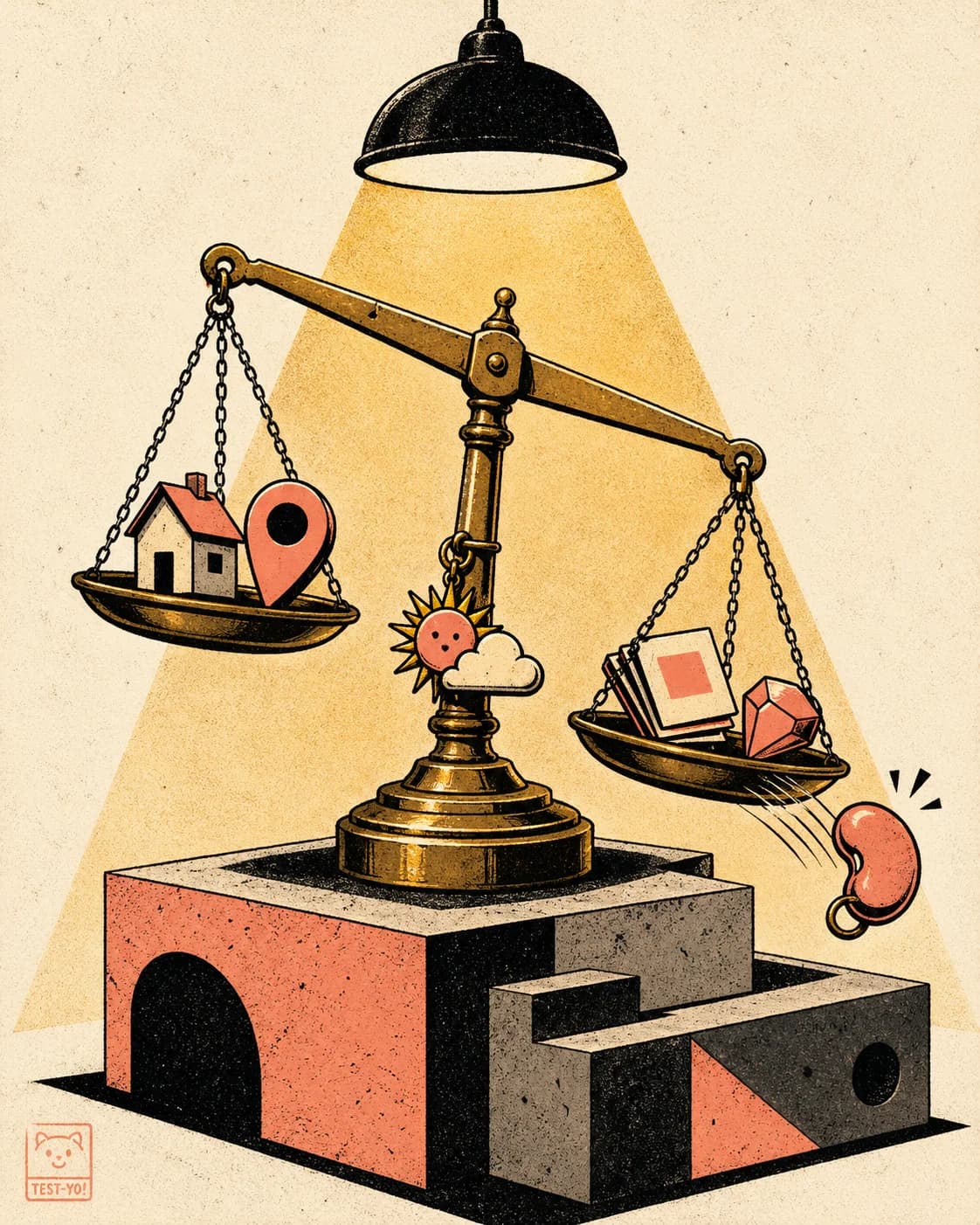 Estilo de lealtad amistosa test — ilustración de portada