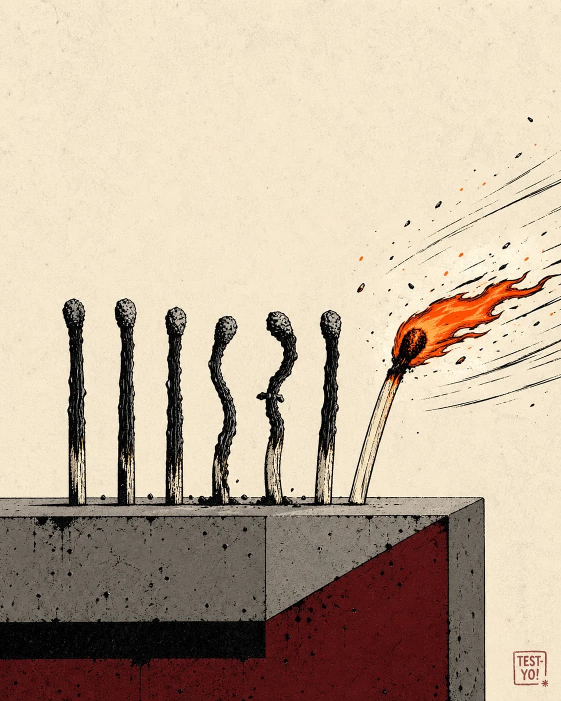 Grit Test test — cover illustration