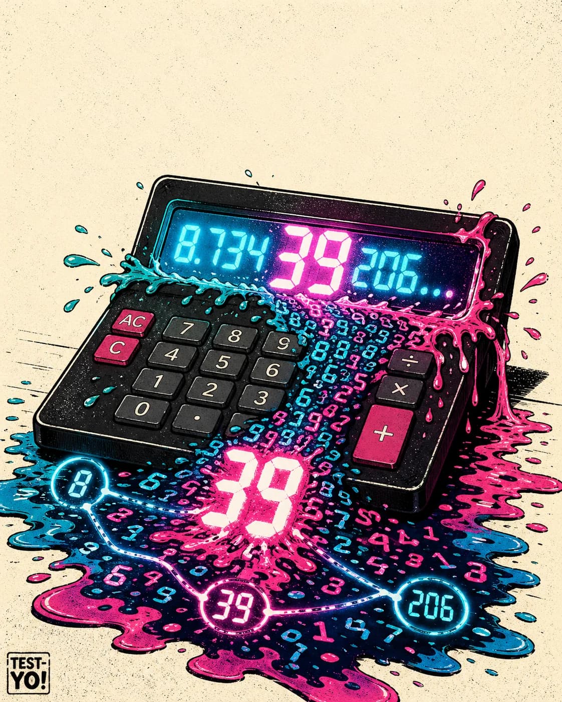 Number Brain test — cover illustration