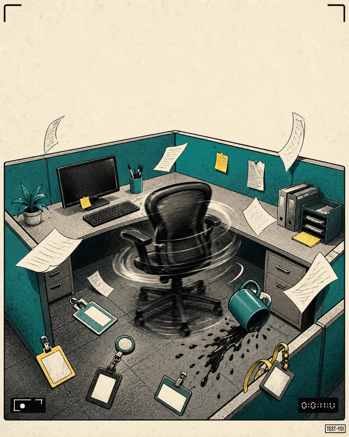 Office Persona test — cover illustration