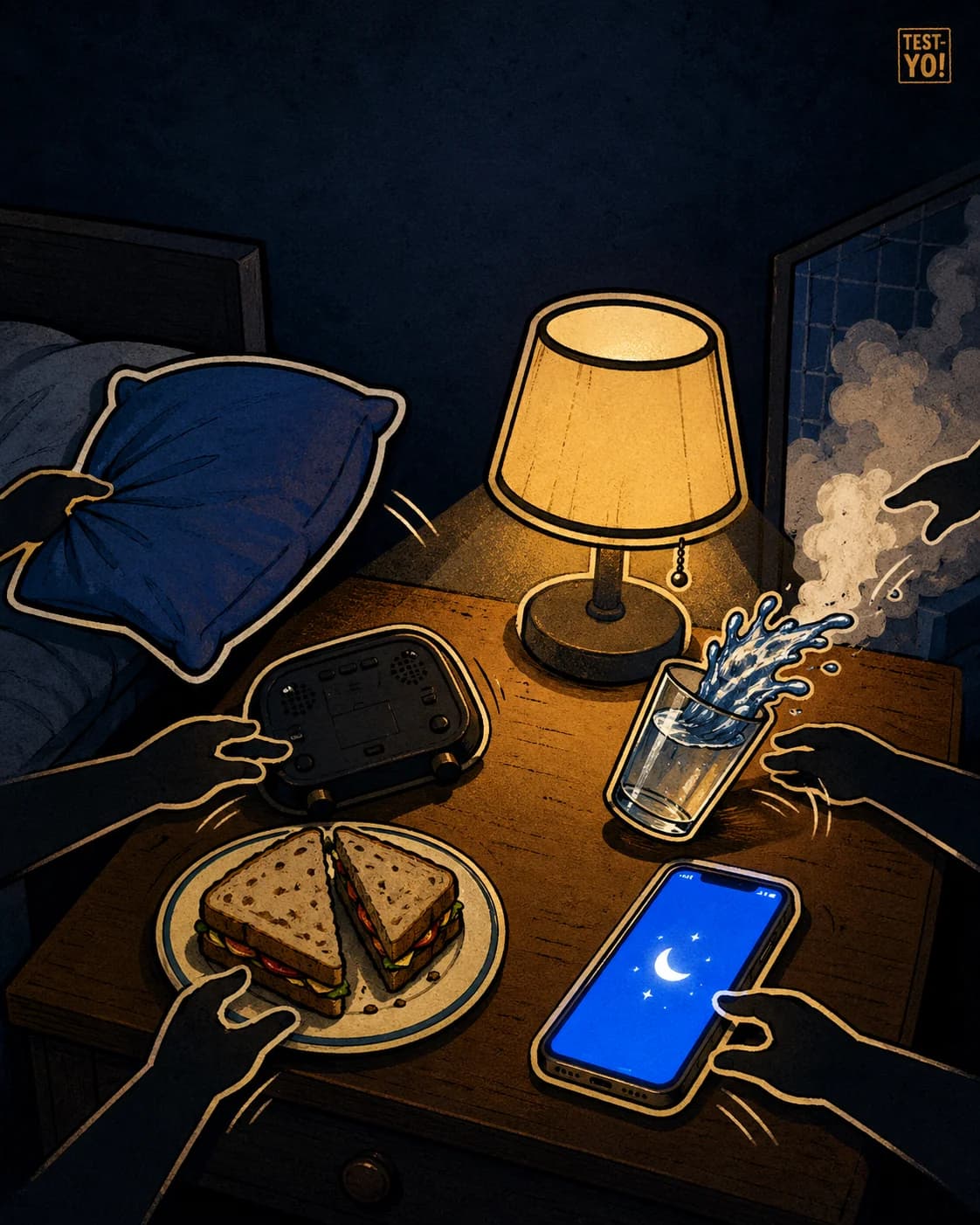 Post-Sex Personality test — cover illustration