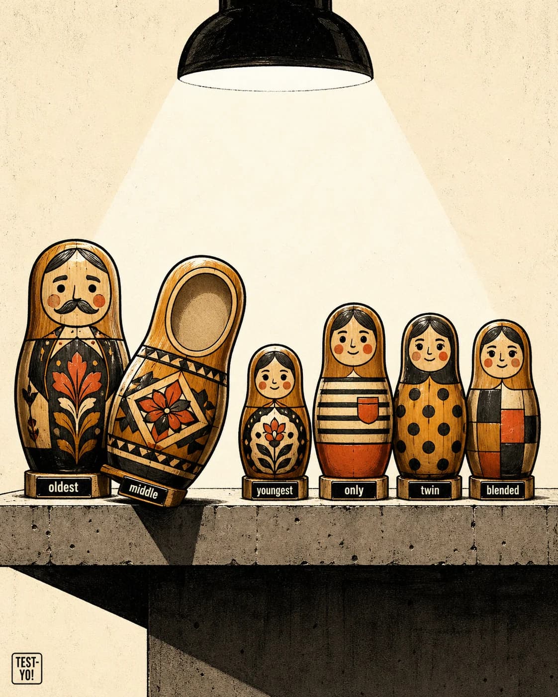 Sibling Role test — cover illustration