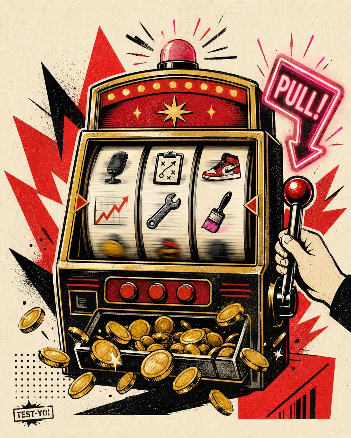 Extra Income test — cover illustration