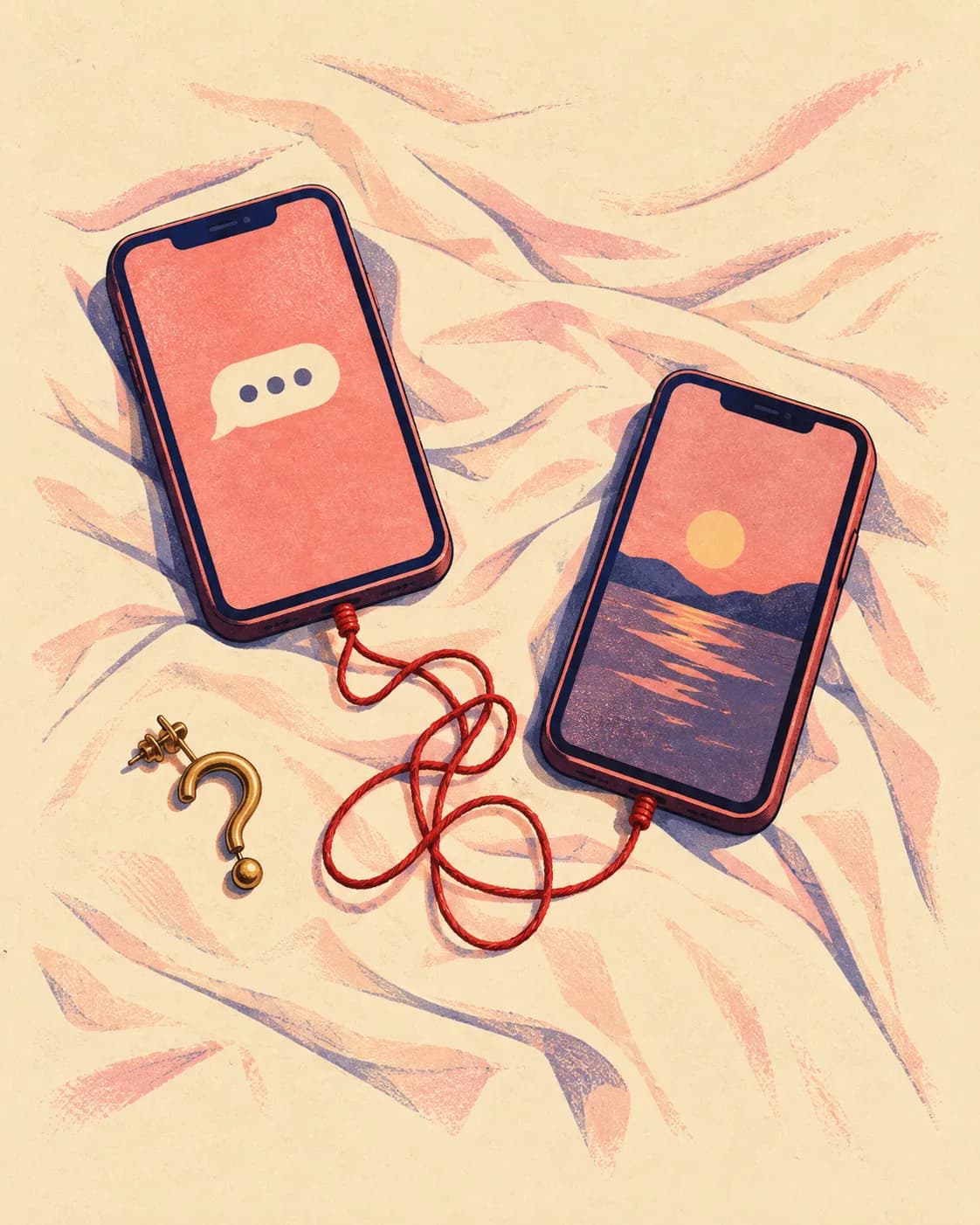 What are we? ilustracja okładkowa testu