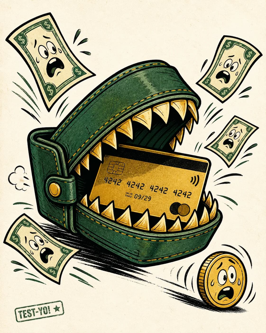 Spending Personality test — cover illustration