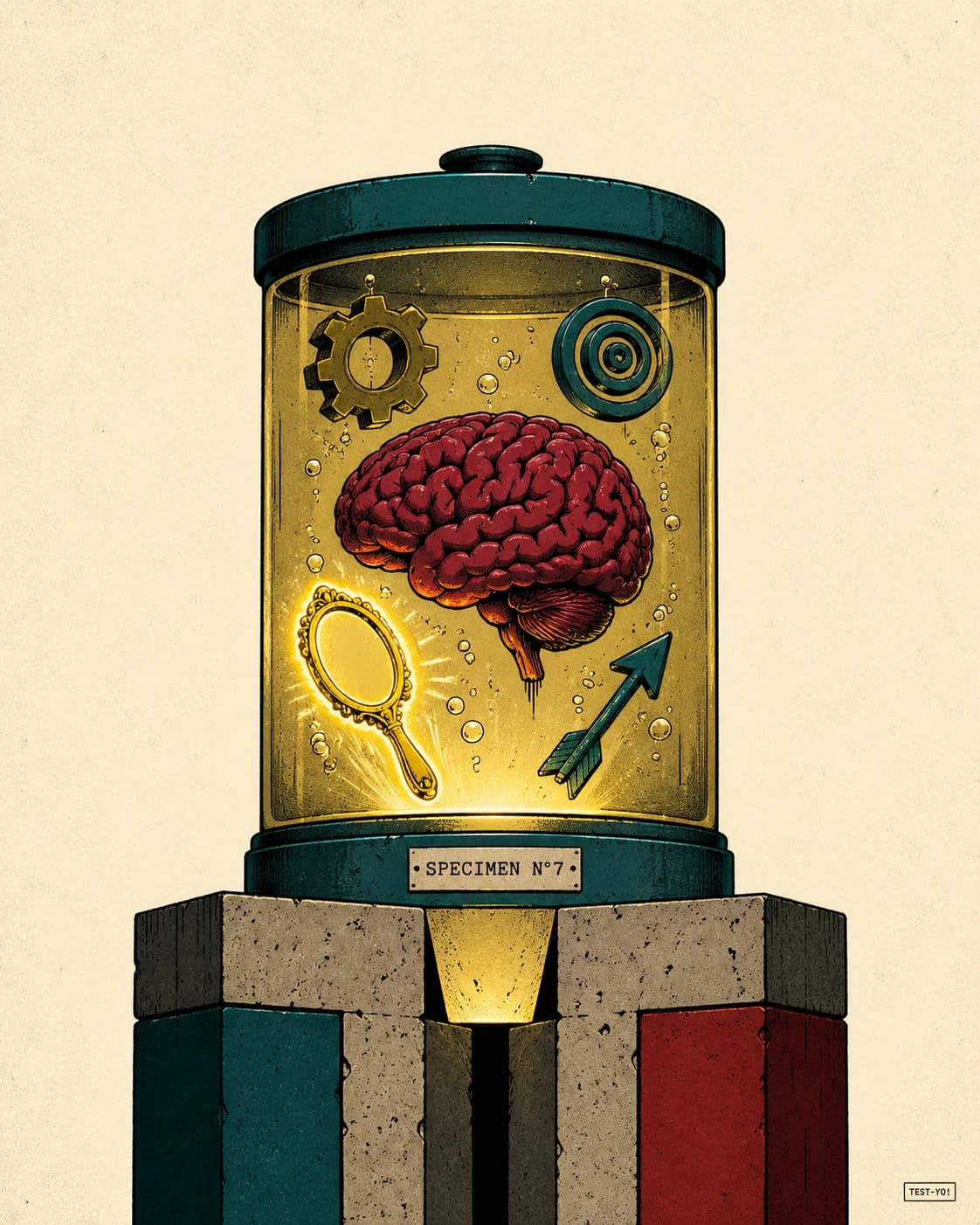 Tipo de pensador test — ilustración de portada