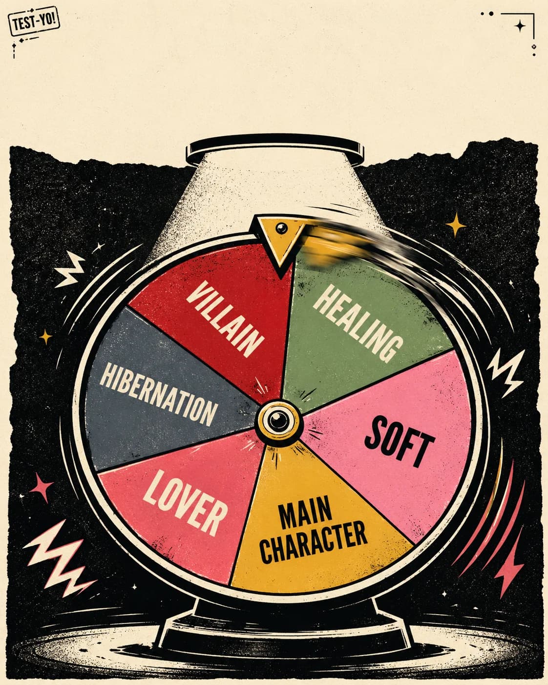 En qué era estás test — ilustración de portada